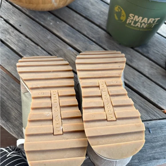 Veronica Beard Valentina Suede Leather Sneakers Size 7 - Picture 8 of 9